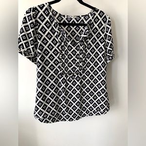 Patterned blouse